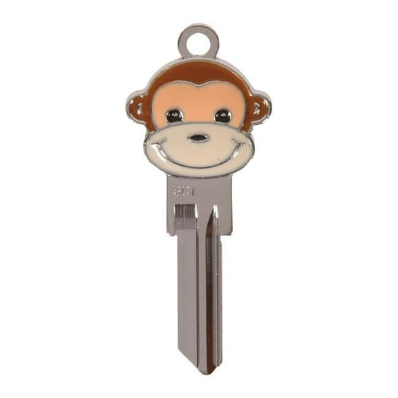 Hillman 5931589 3D Keys House & Office Blank Single Sided Universal Key for Universal - Pack of 4