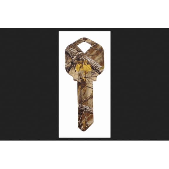 Hillman 5934138 RealTree Green House & Office Universal Key Blank for Single Sided - Case of 6