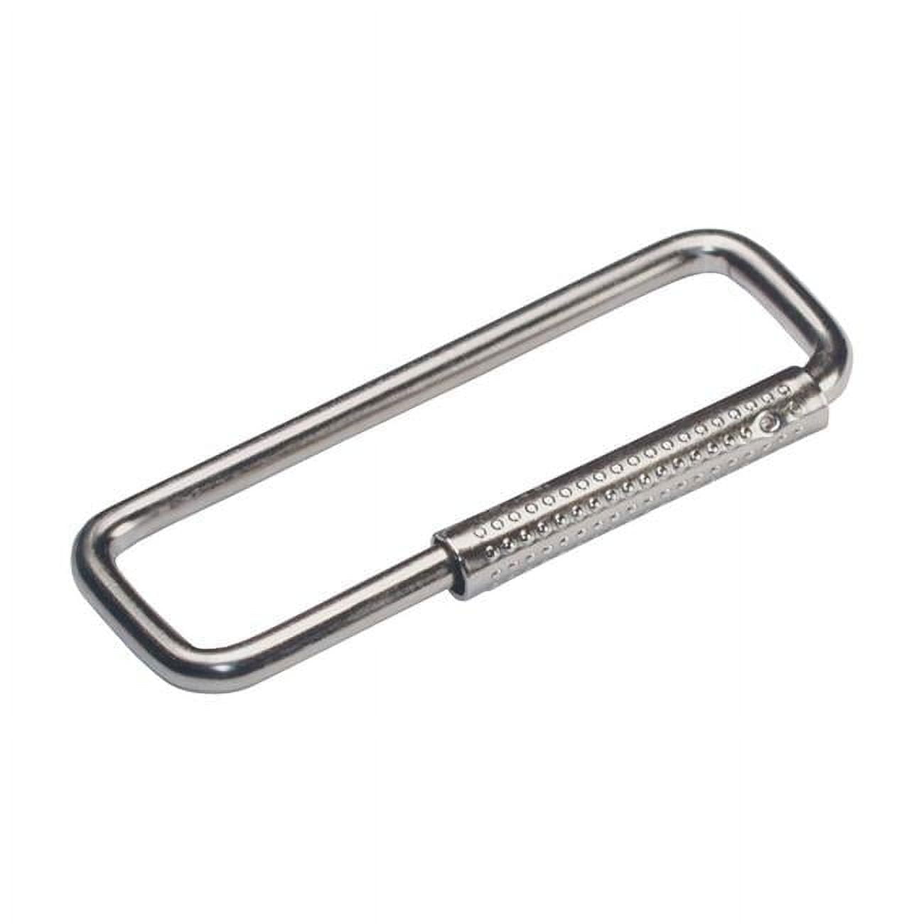Hillman 5935929 Metal Split Rings & Cable Key Ring, Silver Hillman 5935929 Metal Split Rings & Cable Key Ring, Silver
