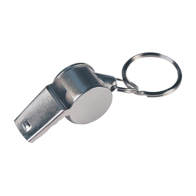 Hillman Metal/Plastic Silver Whistle Key Chain Hillman Metal/Plastic Silver Whistle Key Chain