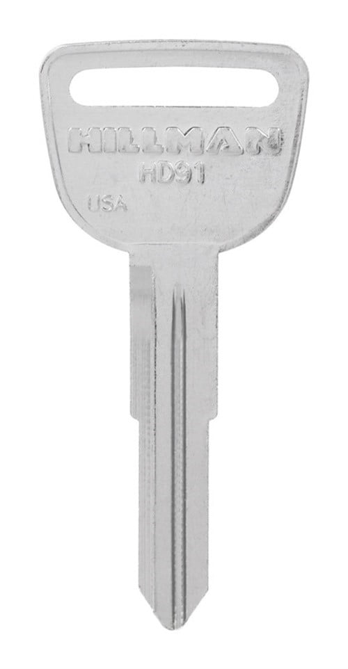 Hillman 5936901 Automotive Universal Key Blank for Double Sided for