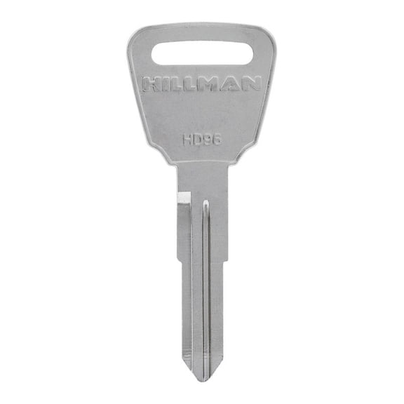 Hillman 5936935 Automotive Universal Key Blank for HD96 Double Sided for Honda - Case of 10, Silver