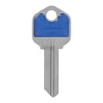 thumbnail image 1 of Hillman 5938030 Colorplus House & Office Blank Single Sided Universal Key - Blue, Pack of 5, 1 of 1