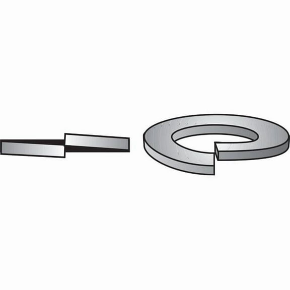 Hillman 59584 0.31 in. Dia. Stainless Steel Split Lock Washer, Pack of 100