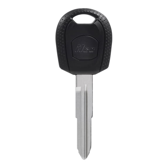 Hillman 5964358 Automotive Blank Double Sided Universal Key for Kia - Black & Silver, Pack of 5