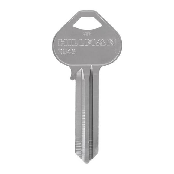 Hillman 5964937 Traditional Key House & Office Blank Single Sided Universal Key - Pack of 10