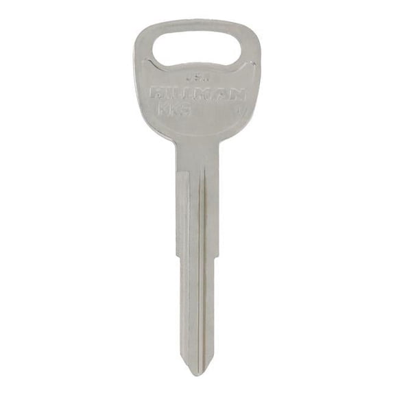 Hillman 5965264 Automotive Blank Double Sided Universal Key for Kia - Black & Silver, Pack of 10