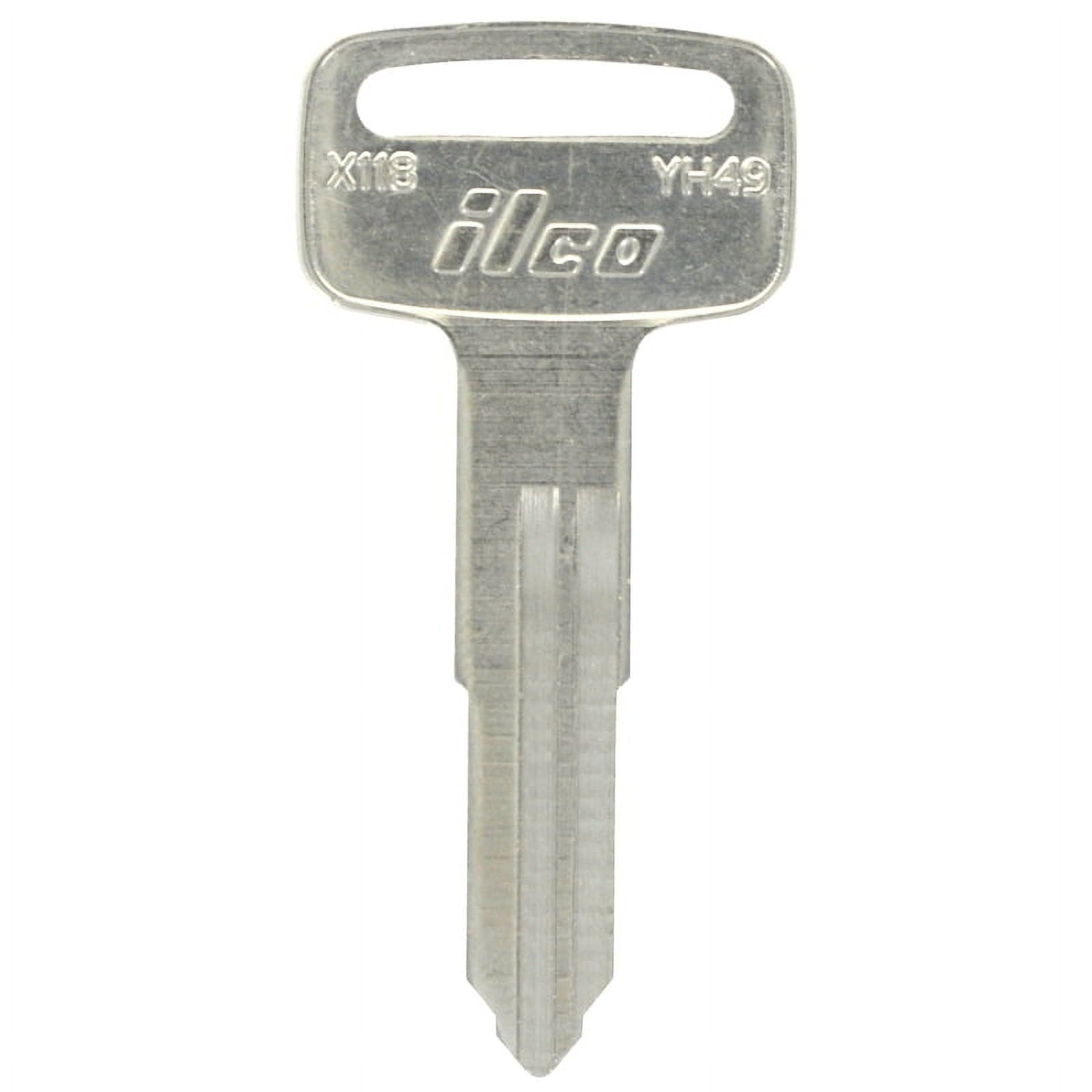 Hillman 5965884 Automotive Blank YM60 Double Sided Universal Key for ...