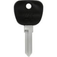 thumbnail image 1 of Hillman 5965942 Automotive Blank Double Sided Universal Key for BMW - Black & Silver, Pack of 5, 1 of 1