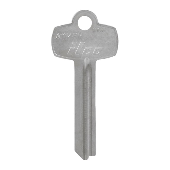 Hillman 5965975 Traditional Key House & Office Blank Single Sided Universal Key - Pack of 10