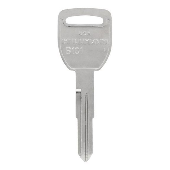 Hillman 5966353 Traditional Key House & Office Blank Double Sided Universal Key - Pack of 10