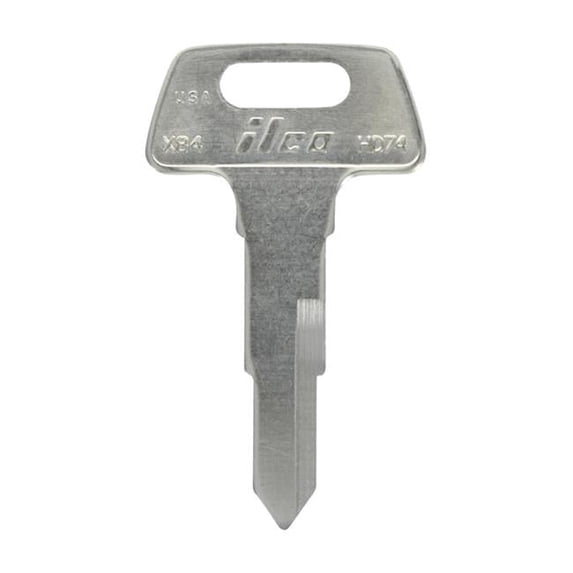 Hillman 5966635 Automotive Universal Key Blank, No.HD-74-X84 - Pack of 10
