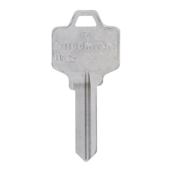 Hillman 5968540 Traditional Key House & Office Blank Single Sided Universal Key - Pack of 10