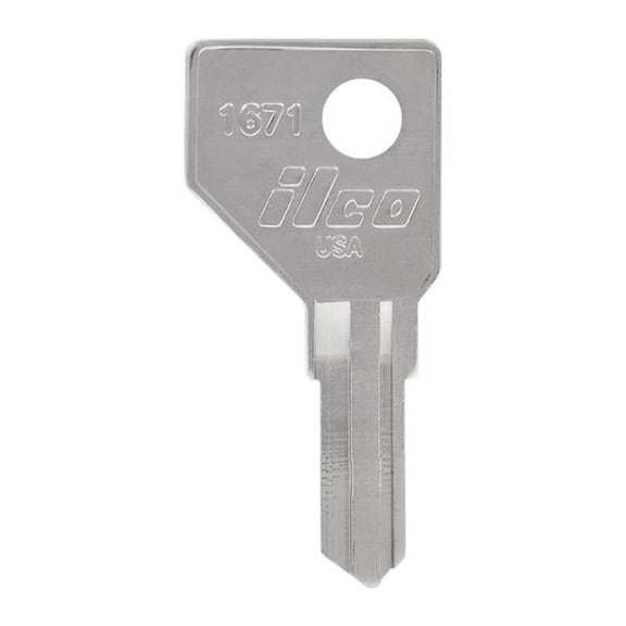 Hillman 5972146 Traditional Key House & Office Blank Single Sided Universal Key - Pack of 10