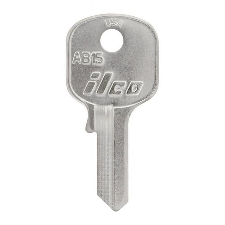 Hillman Traditional Key Padlock Universal Key Blank Single Hillman Traditional Key Padlock Universal Key Blank Single