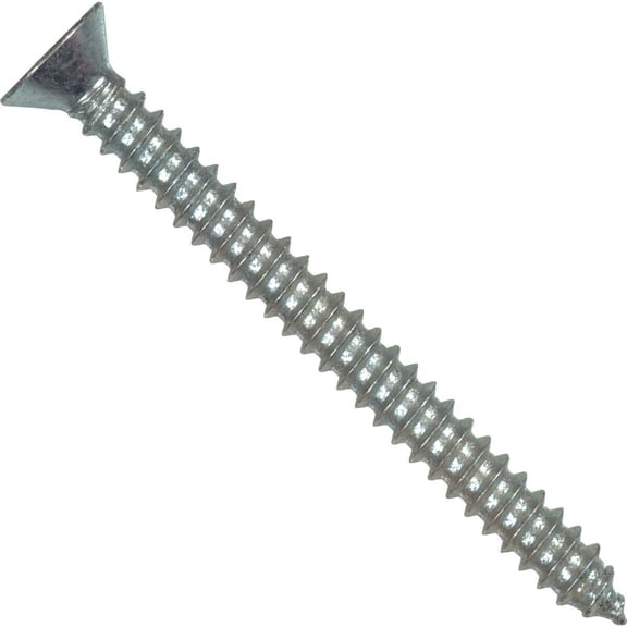 Hillman #6 x 5/8 In. Phillips Flat Head Zinc Sheet Metal Screw (100 Ct.) 80162