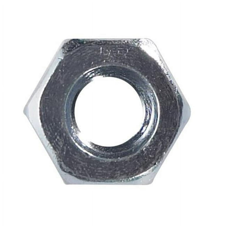 Hillman 1/4 in. Zinc-Plated Steel USS Hex Nut 1351 pk Hillman 1/4 in. Zinc-Plated Steel USS Hex Nut 1351 pk