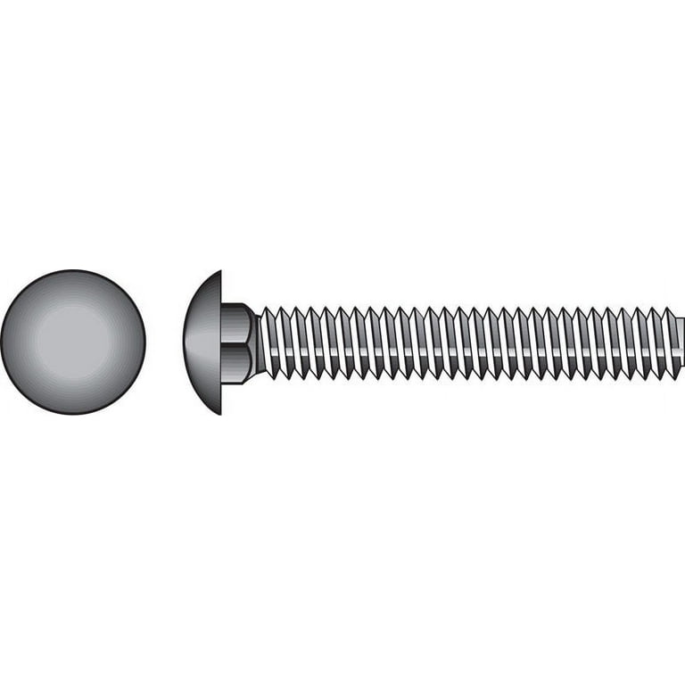 Hillman 7/16 in. D X 2-1/2 in. L Zinc Plated Steel Hex Bolt 50 pk Hillman 7/16 in. D X 2-1/2 in. L Zinc Plated Steel Hex Bolt 50 pk