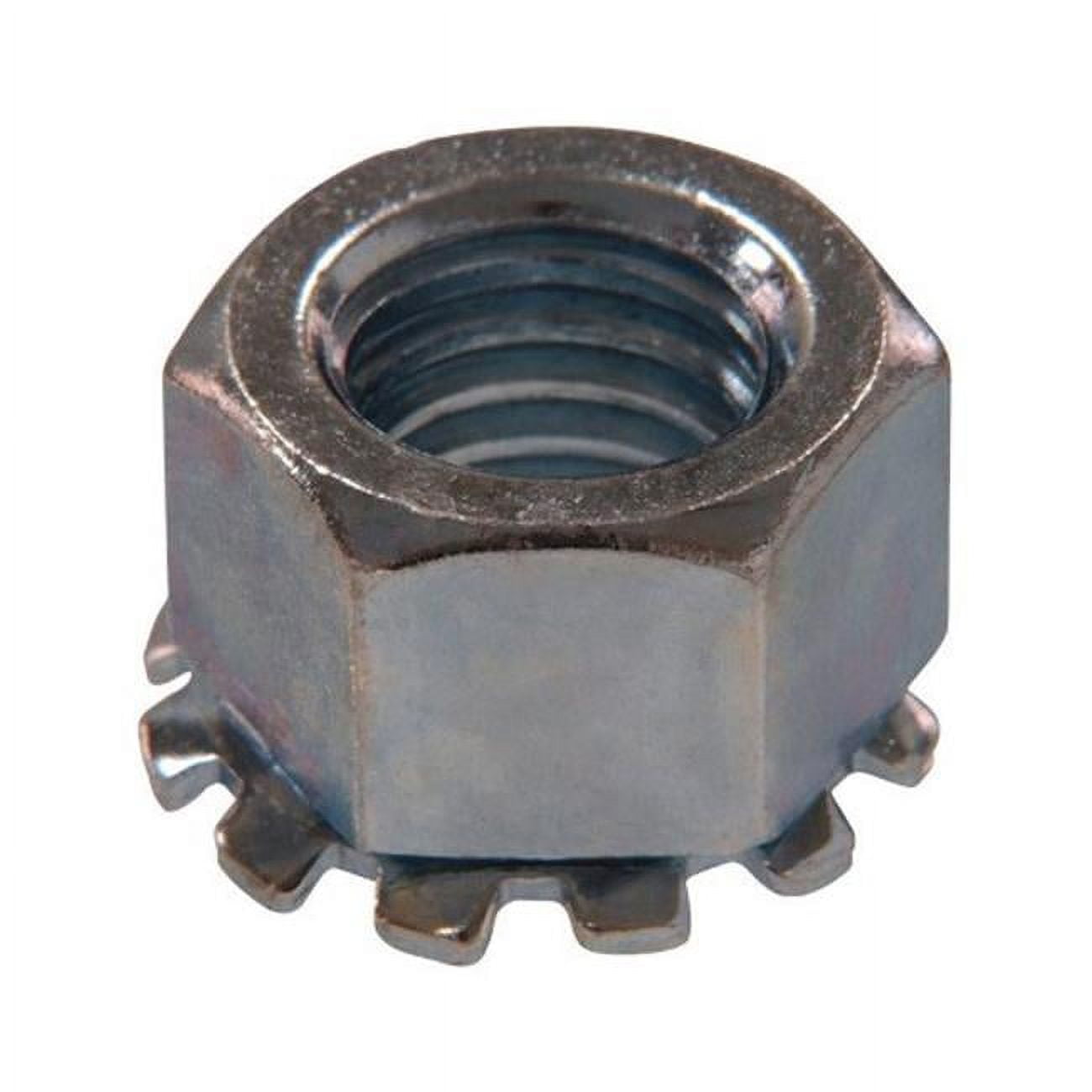 Hillman #8 Zinc-Plated Steel SAE Keps Lock Nut 100 pk Hillman #8 Zinc-Plated Steel SAE Keps Lock Nut 100 pk