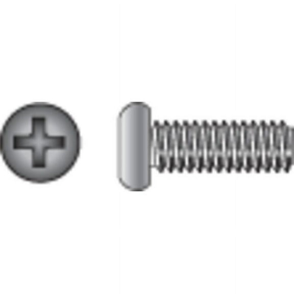 Hillman #8 32 tpi 1-1/2 In. Round Head Combination Machine Screw (100-Count)