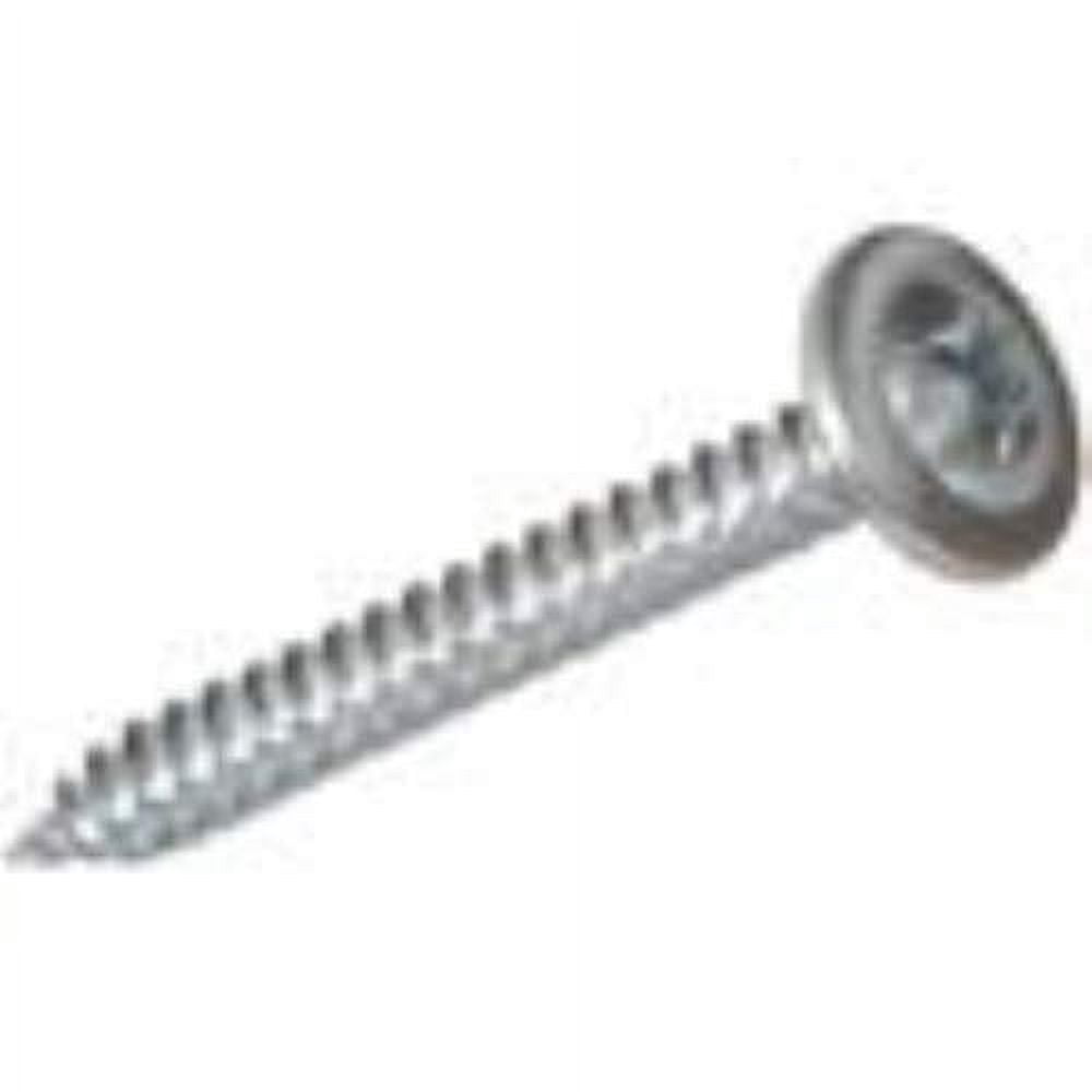 Hillman #8 X 1-3/4" Wood Screws - 100 Pack Zinc-Plated Phillips Flat Head