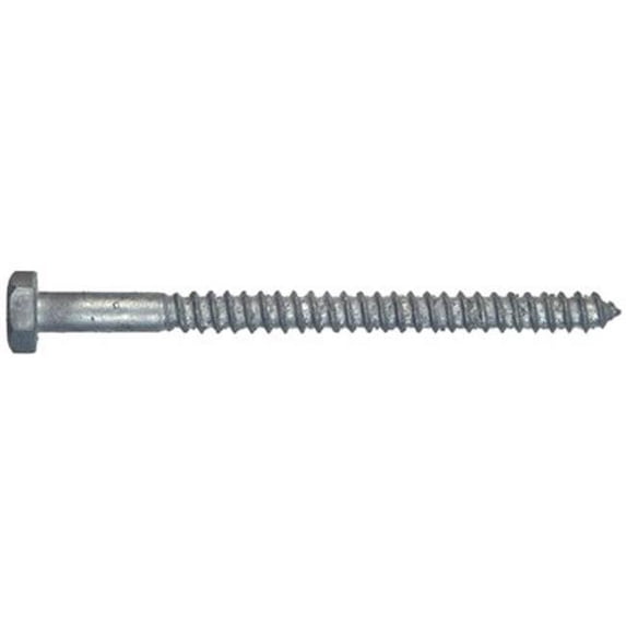 Hillman 812068 0.38 x 3 in. Galvanized Hex Lag Screw - Pack of 50