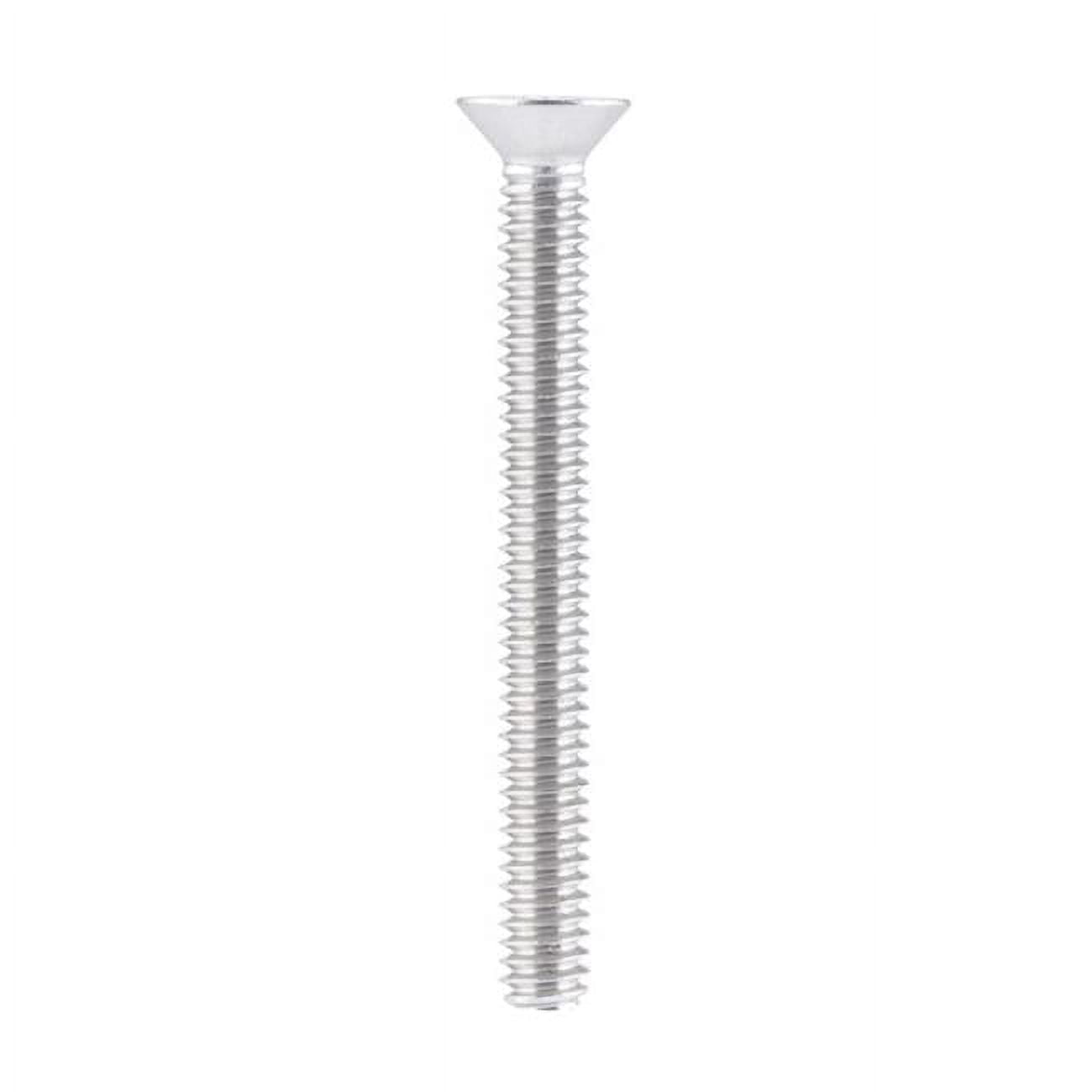 Hillman 825600 Phillips Flat Head Stainless Steel Machine Screw - Stainless Steel - 0.25-20 x 2.5 in.