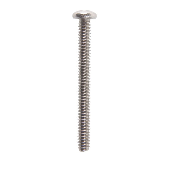 Hillman 828514 10-24 x 2 in. Phillips Pan Head Stainless Steel Machine Screw Box of 100