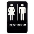 thumbnail image 1 of Hillman 844149 Handicapped Restroom Sign, Braille with Women & Man Icons, 6 x 9-In. - Quantity 3, 1 of 1