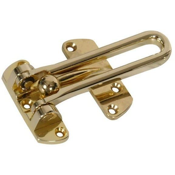 Hillman 851213 Brass Plated Door Security Guard