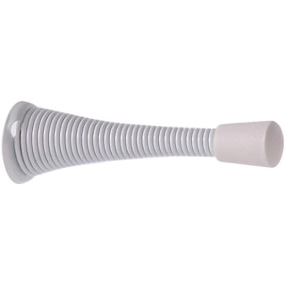 Hillman 851339 3 in. Spring Door Stop, White