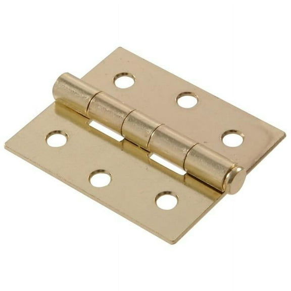 Hillman 852865 3 x 2.5 in. Satin Brass Storm & Screen Door Hinge