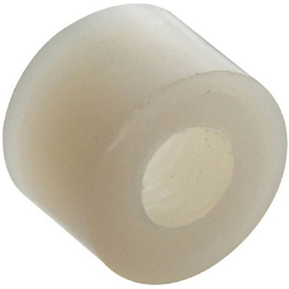 Hillman 880437 1/4" Natural Nylon Spacers 0.257" ID x 1/2" OD x 1/2" L