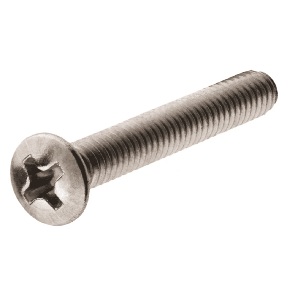 Hillman 882007 Phillips Oval-Head Machine Screws 1/4in.-20x2-1/2in., 2-Pack
