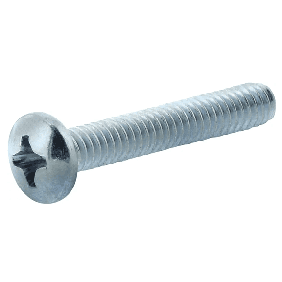 Hillman 882606 Phillips Pan-Head Metric Machine Screws, M4-0.70x6mm, 2-Pack