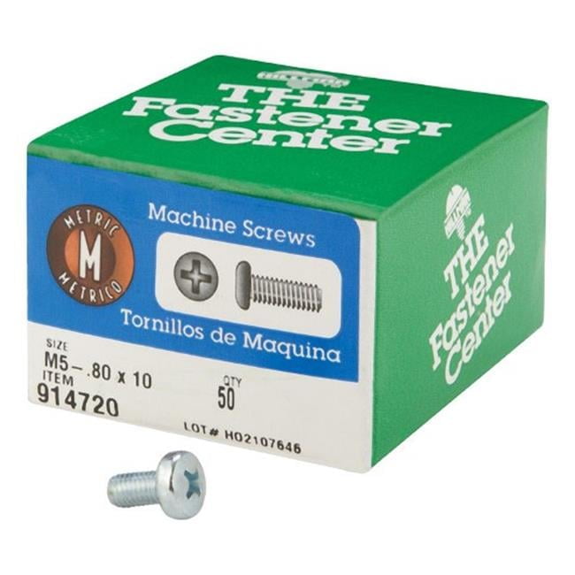 Hillman 914720 M5.80 x 10 Pan Phillips Machine Screw