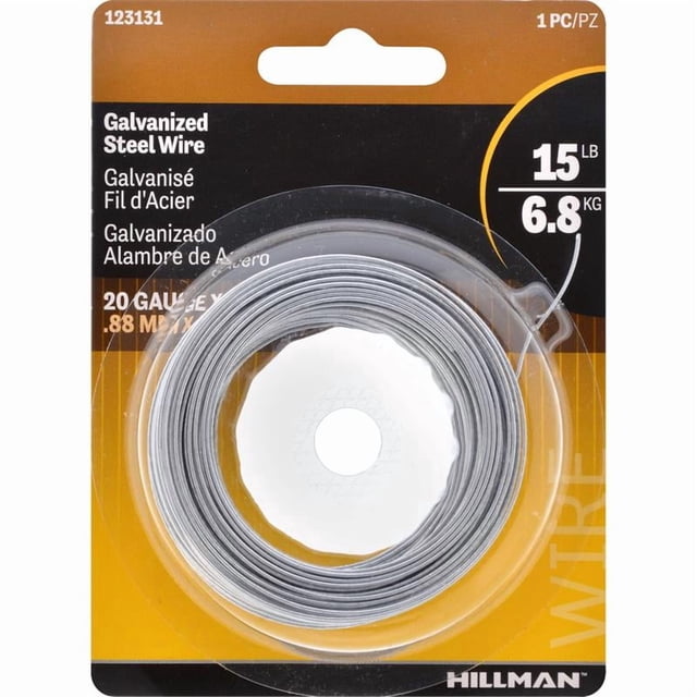 General C Program Hillman Anchor Wire 75 Ft. 20 Ga. Galvanized Steel General Purpose Wire ...