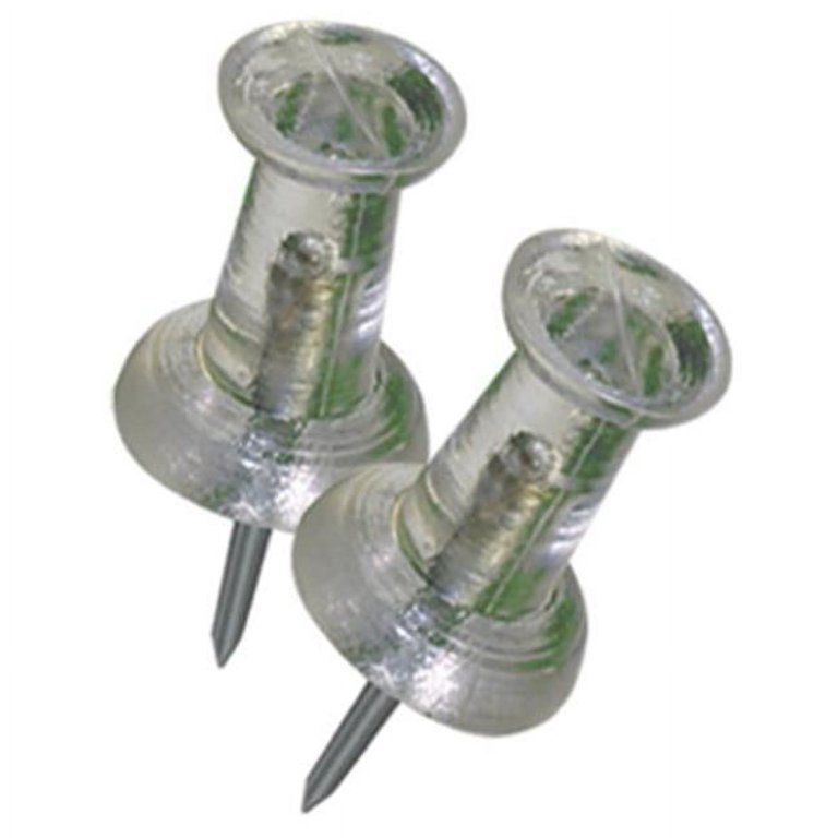 Hillman Clear Push Pins 16 pk Hillman Clear Push Pins 16 pk