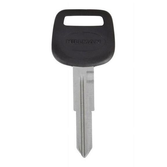 Hillman 5964291 Automotive Blank Double Sided Universal Key for Toyota - Black & Silver, Pack of 5