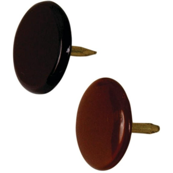 Hillman Anchor Wire Brown 23/64 In. x 15/64 In. Thumb Tack (40 Ct.) 122679