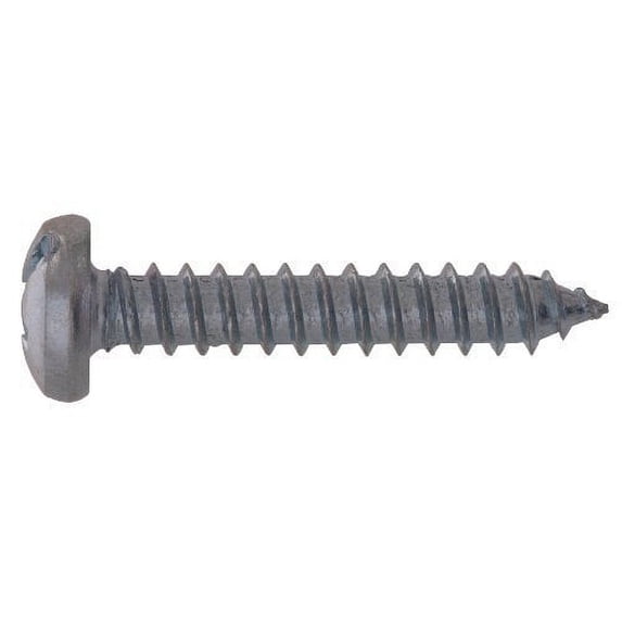 Hillman Combination Sheet Metal Screws No. 10 X 1/2 " Phillips/Slotted Drive Pan Head Box 100