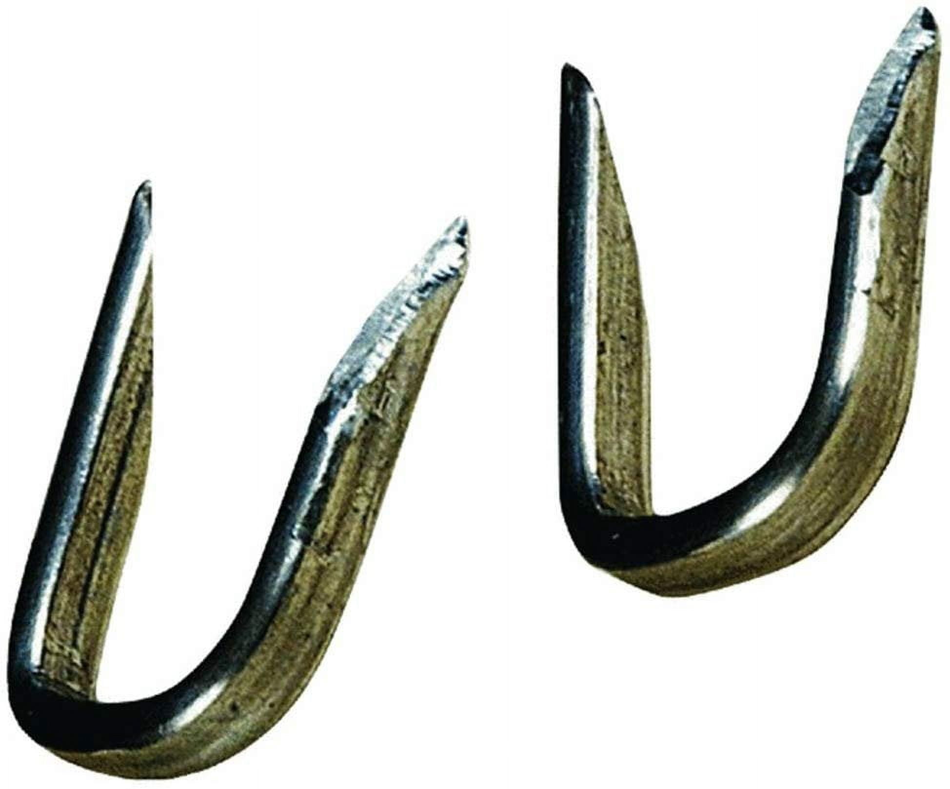 Hillman Double Point Tack Staple No. 5 Aluminum Viewpack 1/2 Oz