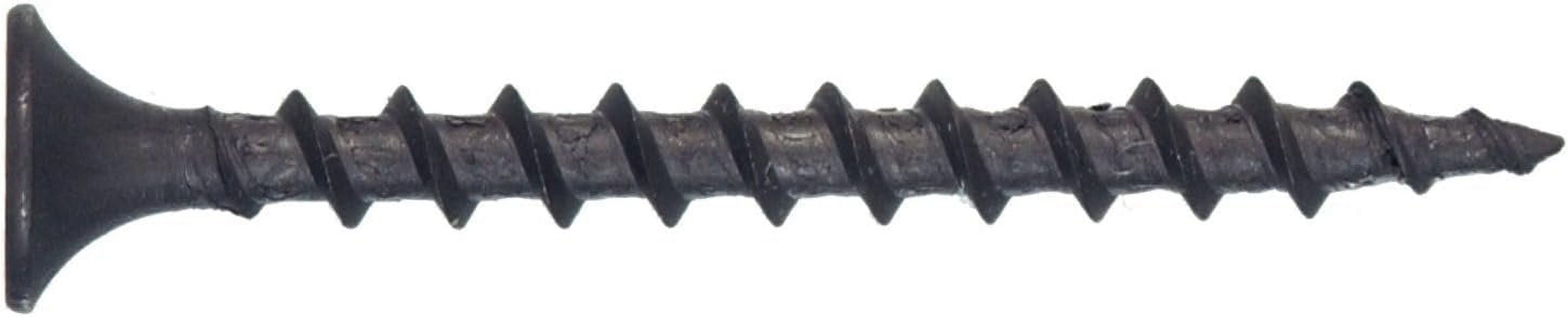 Hillman Drywall Screws No. 6 X 1 " Black Phosphate Coated Phillips Coarse Steel
