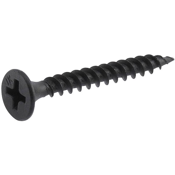 Hillman Drywall Screws, Phillips Bugle Head, Fine Thread, Hardened Steel, #6 x 1-1/4-In., 100-Pk.