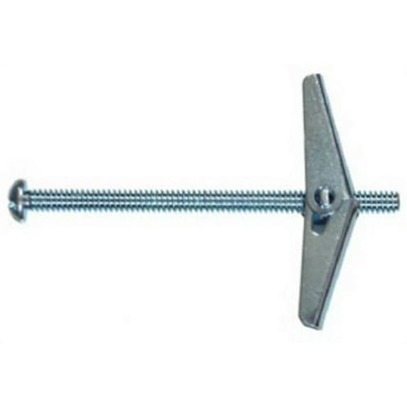 Hillman 3/16 In. Round Head 3 In. L Toggle Bolt Hollow Wall Anchor (50 Ct.)