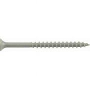 Hillman Fas-n-Tite 42606 3 in. x No. 10 Gray Ceramic Exterior Screws, 50 Pack