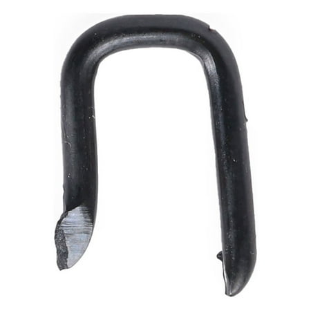 Fas-n-tite Double Point Tacks, #11 x 1/2", Steel, Blued Finish, Black, 1.5 oz pack