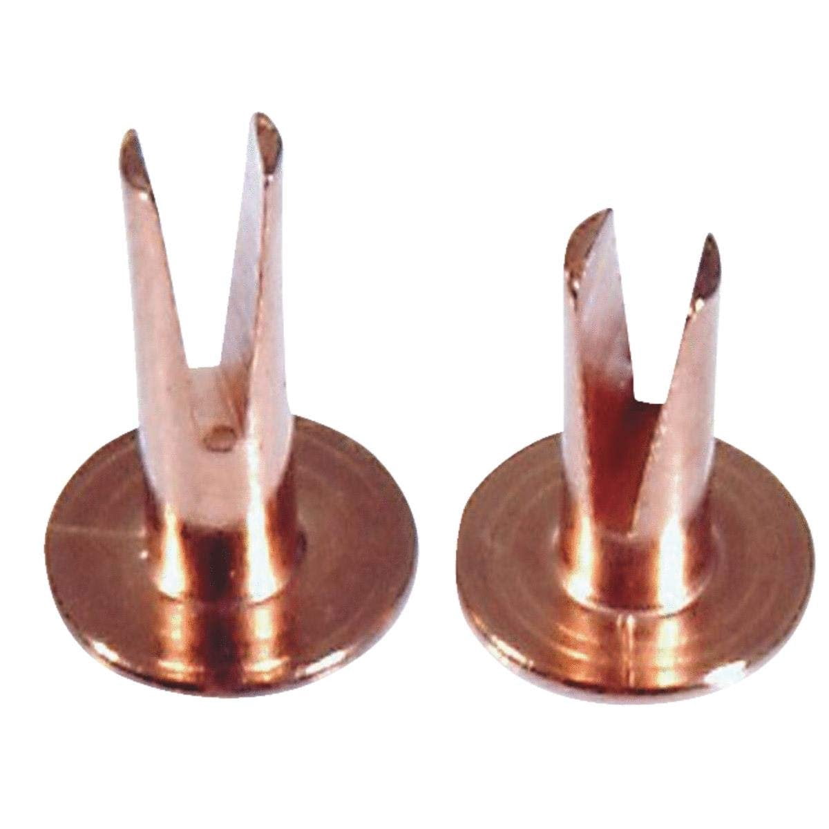 Hillman Split Rivet Assortment - Copper Plated, Bronze Finish - Pack Of ...