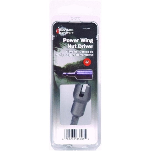 Hillman Fastener The Hillman Group 707322 Hurricane Wing Nut Driver 2 Pack, 2 Count
