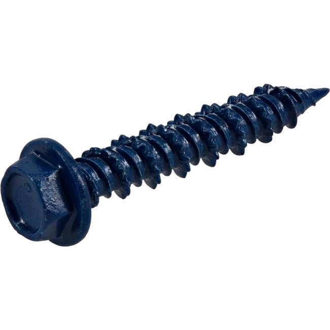 Hillman Fasteners 377236 0.18 x 1.25 in. Phillips Pan Head Concrete Screws